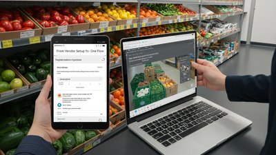 From Vendor Setup to PO — In One Flow